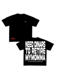 Dinar Dreams Tee — Black