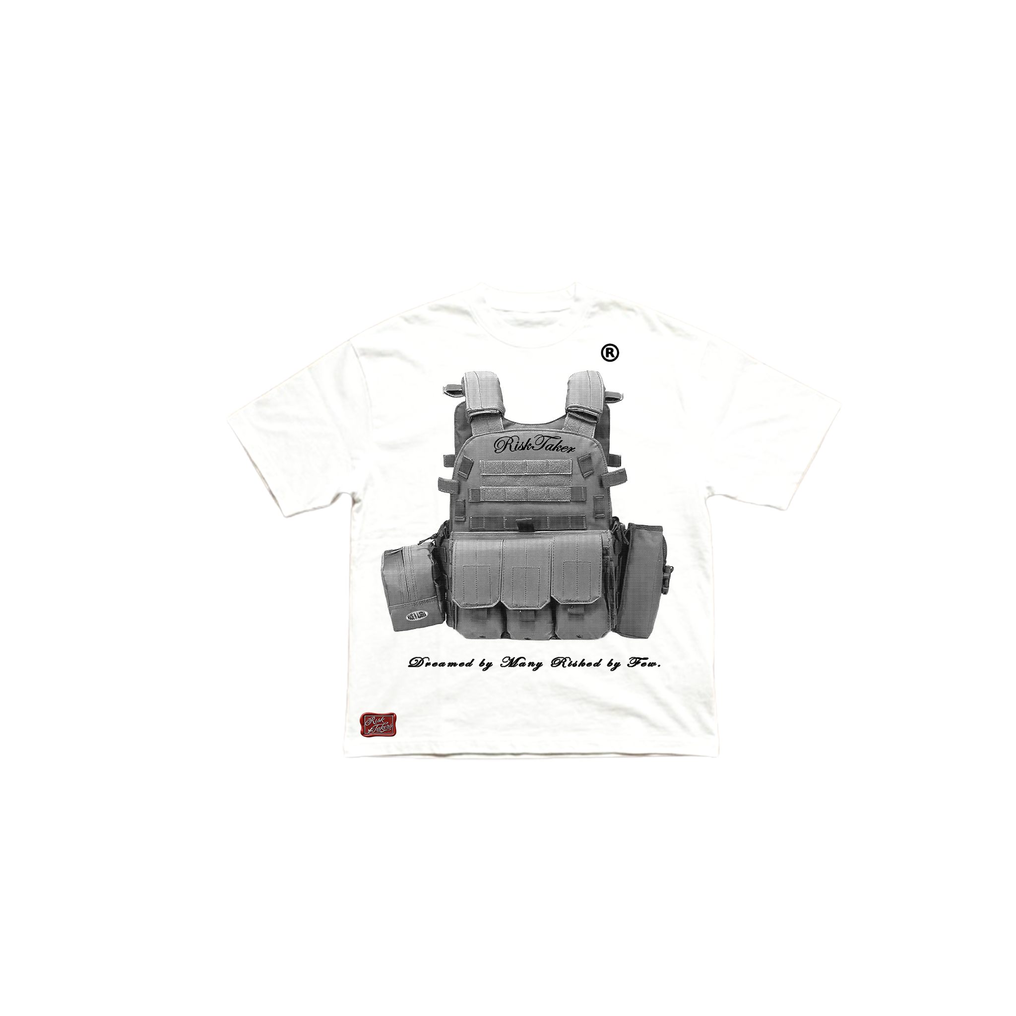 Risk Taker Vest Tee (White)