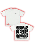 Dinar Dreams Tee — White